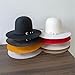 Women’s High Crown Wool Fedora Hat Winter Fashion Belt Detail Dress Cap Casual Leisure Sun Hat