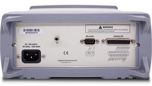 Precision LCR Meter Digital LCR Meter Tester Gauge Measurement with 10Hz to 200kHz Resolution 0.01Hz ParameterZ D Q θr θd R X G B Y Vac Iac Δ Δ% Display Reader 6 Digits