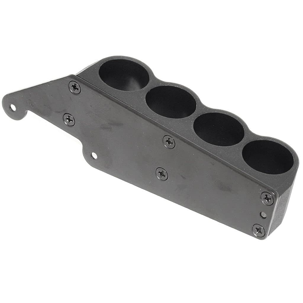 Airsoft Softair Teile CYMA 6pcs Kunststoff Schrotflinte Magazin mit 4-Schale Träger für CYMA Tokyo Marui M870 Shotgun Schwarz