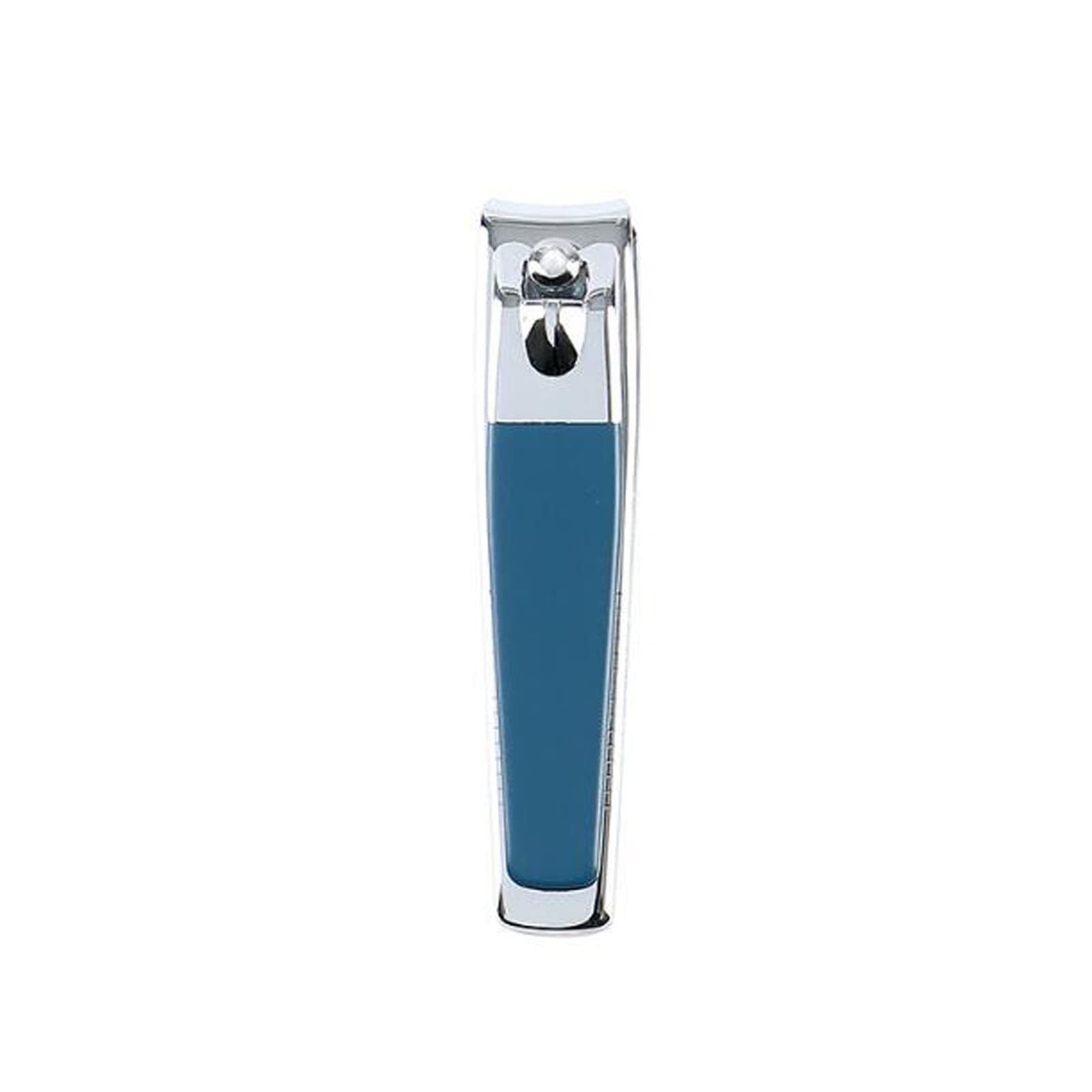 XIANGFAZJD Cortauñas Tijeras de uñas Tijeras de uñas portátiles, Tijeras de uñas de Punta para Adultos de Tijeras de uñas de pedicura, Herramientas de manicura para el hogar (Color : Lake Blue)