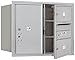 Salsbury Industries 3706D-02AFU 4C Horizontal Mailbox, Aluminum