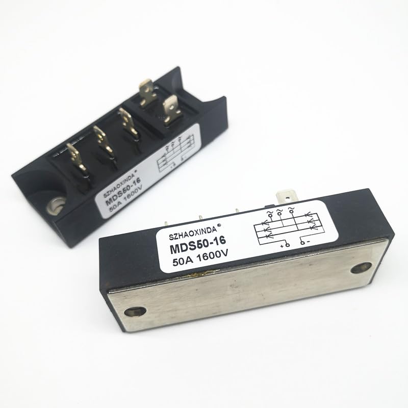 5PCS/Lot Three-Phase Rectifier Bridge MDS50-16 MDS50A1600V MDS50A