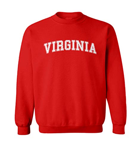 Haase Unlimited Virginia - State Proud Strong Pride Toddler Fleece Crewneck Sweater