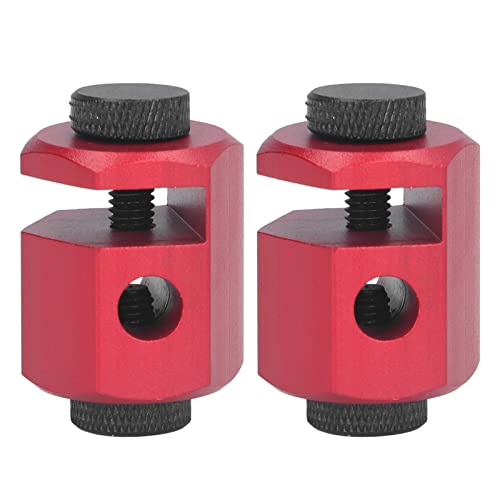 Lybunair Stair Gauges for Framing Square, Rafter, and Stair Layout with Repetitive Angle Marking (Red)