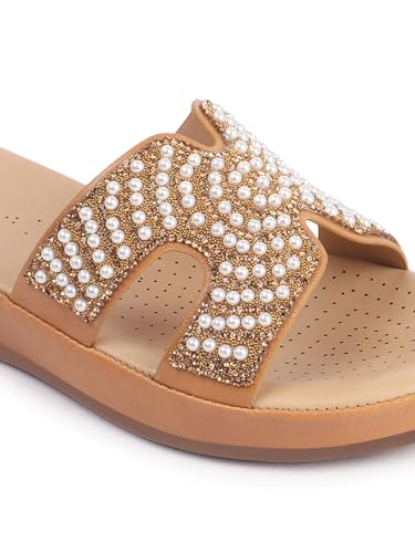 Image of Carlton London Women Comfortable Fashion Sandal for Daily use, Office use, Casual use