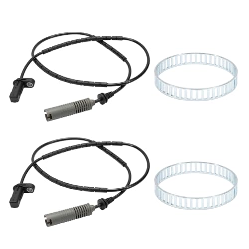 Kit Capteurs ABS Roue Arrière Pour BMW Série 1 Et 3 - 2 Capteurs + 2 Anneaux - Bohaner