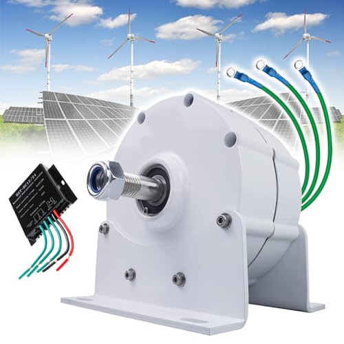 Zestaw generatora wiatru 9000 W bez poziomego trójfazowego magnesu trwałego, 600 obr./min z łopatkami i kontrolerem, podwójna produkcja energii wiatrowej i hydraulicznej
