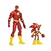 DC X Sonic Collectable Action Figure Multipack Pair of Sonic as The Flash and The Flash Himself! Featuring Multiple Points of Articulation for Action-Packed Posing