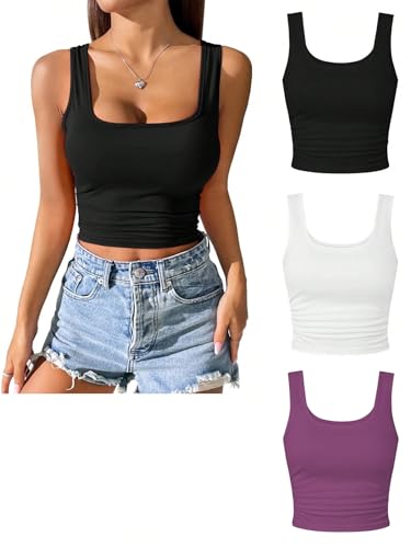T-shirt sans manches col carré coton Toochki pour en finir avec les hauts transparents