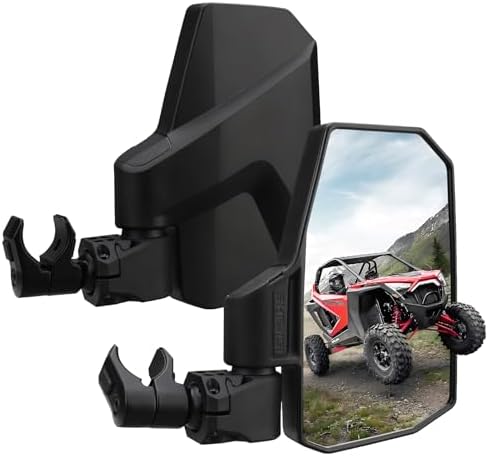 UTV Side Mirrors – Fits almost all UTVs (except full doors)，Compa...