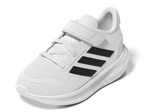 Image of adidas Baby Marvel Run Falcon 5 Elastic Lace & Strap Shoe