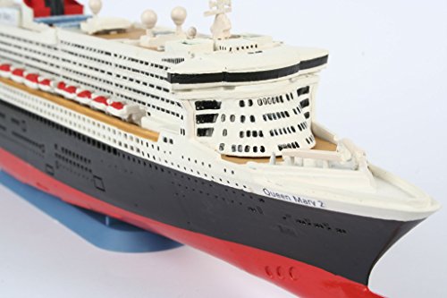 Revell Modellbausatz Schiff 1:1200 - Ocean Liner Queen Mary 2 im Maßstab 1:1200, Level 4, originalgetreue Nachbildung… – Bild 6
