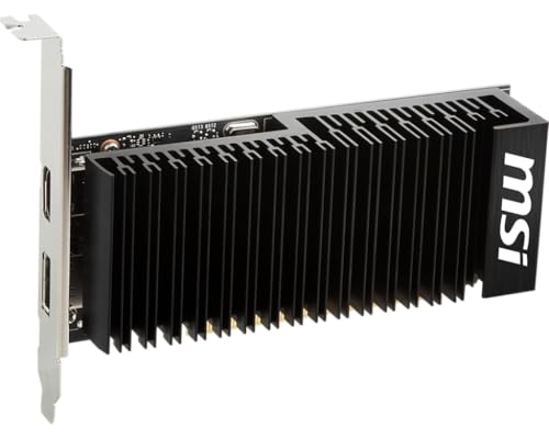 Image of msi Gaming GeForce GT 1030 4GHD4 LP OC Low Profile Graphics Card (Boost Clock: 1430 MHz, Memory Speed: 2100 MHz, 4GB DDR4, 64-bit, DP /HDMI)