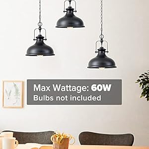 Gzbtechindustrialdomependantlight1lightmetalchainadjustablefarmhousehanginglight505inchesvintagerusticlightingfixturewithpolishedblackfinishforkitchendinningroombarn Urban Country Home Decor Gzbtech industrial dome pendant light 1 light metal chain adjustable farmhouse hanging light 505 inches vintage rustic lighting fixture with polished black finish for kitchen dinning room barn urban country home decor