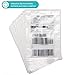 Metronic 7.5x5.5 100PCS Clear Self-Adhesive Packing List Envelopes for Invoice Shipping Label Mailing Bags