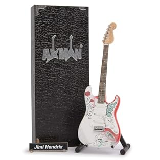 MONTEREY FESTIVAL EXTRAVAGANZA: Transport yourself to the iconic Monterey Pop Festival, where Jimi Hendrix made history, with a meticulously designed miniature guitar celebrating this unforgettable musical event. JIMI HENDRIX’S MUSICAL LEGACY: Own a ...