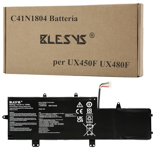 Celle della batteria Li-Polymer di alta qualità per un massimo di 500 cicli di carica e una lunga durata della batteria.