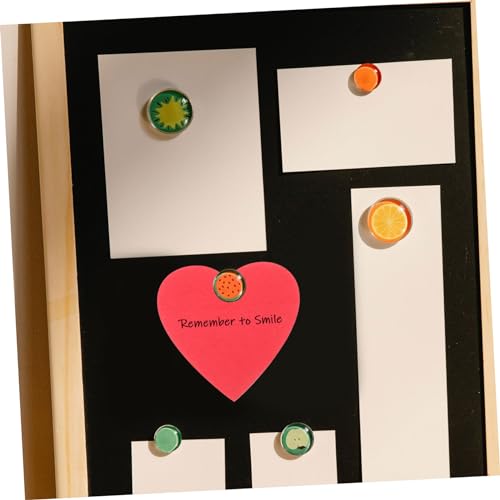 Bloc-notes de bureau cœurs d'amour rouges Operitacx pour notes de message - 6