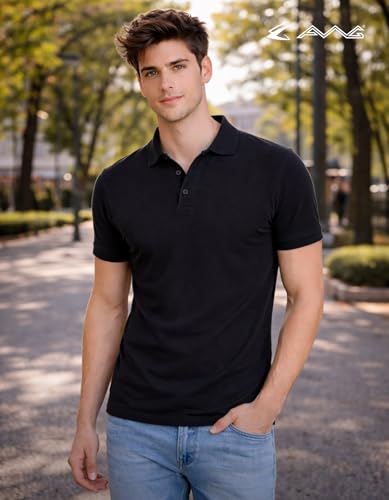 Image of AWG ALL WEATHER GEAR Cotton Rich Solid Polo Tshirt