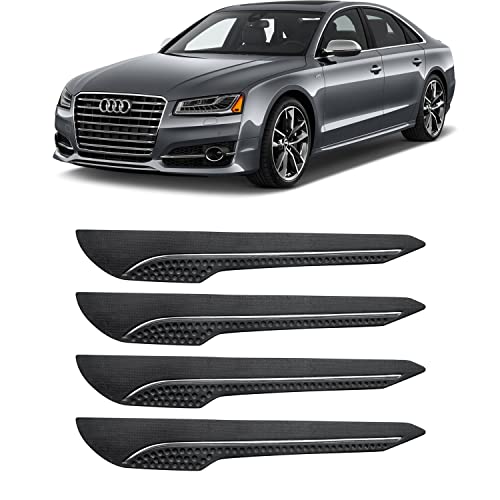 Image of AOSIS-Car Bumper Protector /Bumper Guard for Audi S8 with Single Chrome Stripe (4-Pcs)