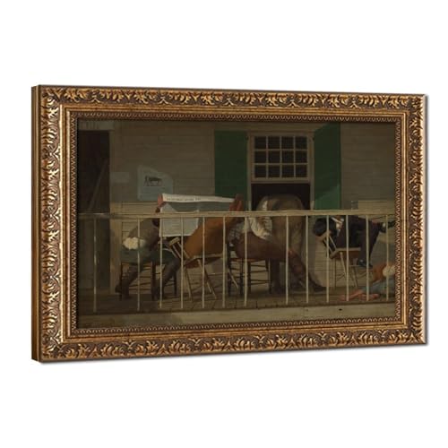 The True American toile imprimée de 30,5x45,7 cm à suspendre pour créer un coin bureau inspirant