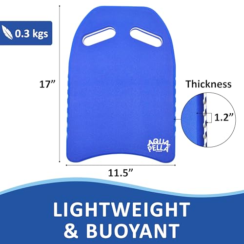 image for Aquapella Pro Advanced Swimming Kickboard - One Size Fits All - A Grea