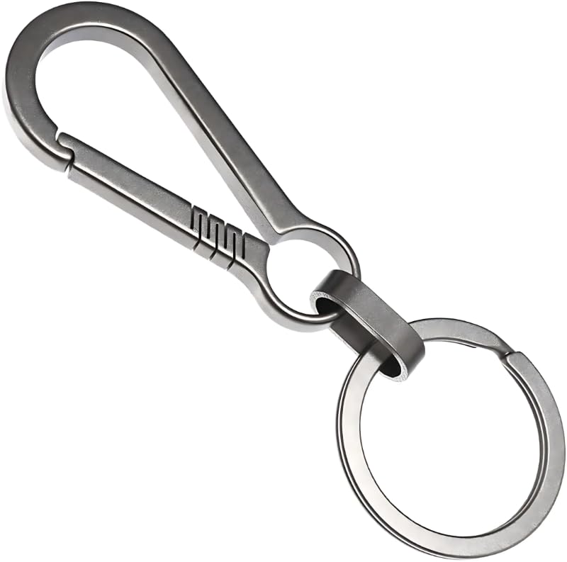 Amazon.co.jp: [tsucchiisan] チタン 合金 カラビナ 小型