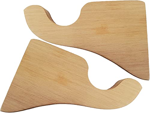 Kirsch Wood Trends Classics 3 1/2" Return Bracket For 2" Pole, Unfinished (Mpn# 5503Eg091) #TOP3