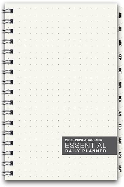 Global Printed Products Essential 5x8 Monthly & Weekly 2022-2023 Planner - (5x8 - June 2022 Through July 2023)