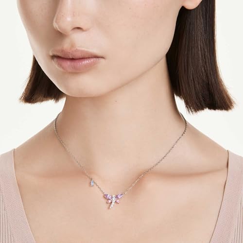 Image of Swarovski x Ariana Grande Collection, Mixed Cuts, Dragonfly, Rhodium Plated