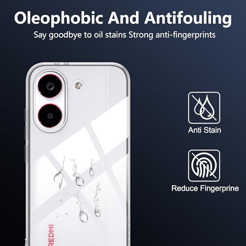 Image of for Xiaomi Poco X8 Pro Screen Protector(1 pack) Tempered Glass flim with case,9H Hardness,Anti-Scratch, Case Friendly, Bubble Free,HD Clear