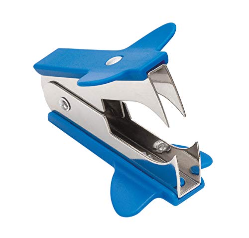 WEDO Hefterlöser / Staple Remover – Economy Enthefter aus Metall mit ergonomischem Kunststoffgriff, kompakt & leicht, schont Papier – praktischer Bürohelfer