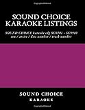 SOUND CHOICE karaoke listings