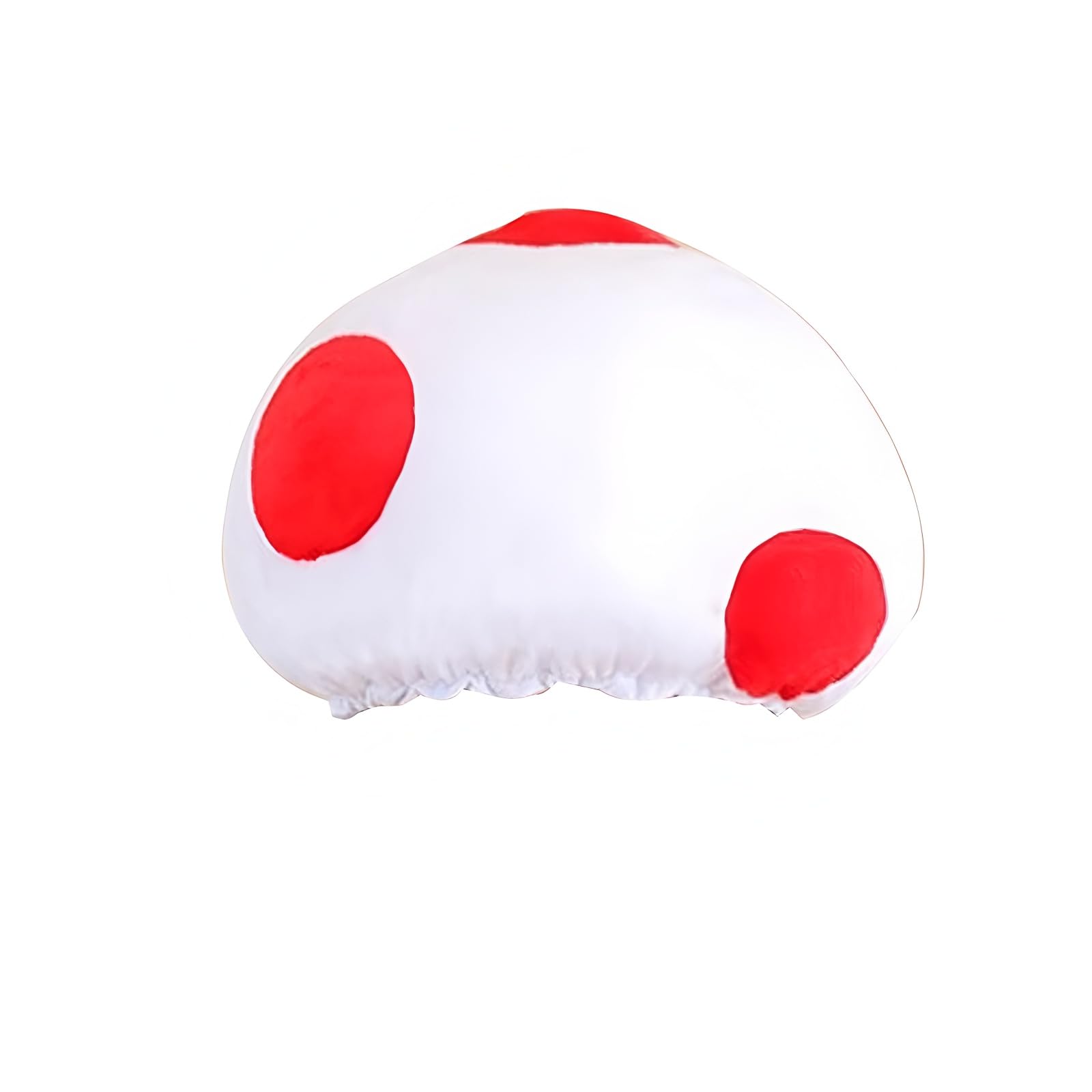 DVOFU Mushroom Hat Mushroom Head Cover Party Hat Plush Game Fancy Dress Cosplay Red Floppy Party Cap White Red Spotted Mushroom Hat for Parties Halloween Prom Themed Events