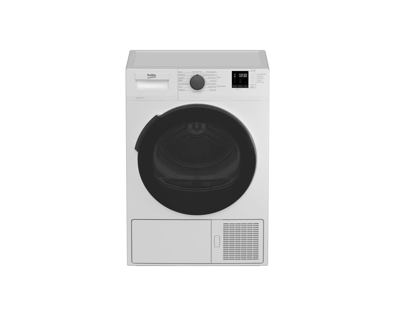 Seche-linge pompe a chaleur BEKO DH7512CA0W - 7 kg - Induction - Classe A+++ - Blanc