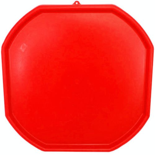Easy Shopping® COLOUR LARGE/SMALL PLASTIC MIXING TRAY SAND WATER PLAY_BUILDER EQUIMENT Toy Sand Pool Pit Water Game Garden Beach MADE IN UK (Red, Large)