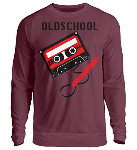 Pull unisexe rouge XXXL grand confort vêtement chaud grande taille hiver