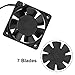 UMLIFE 2PACK 6025 Fan EC Brushless Cooling Fan AC 110V 115V 120V 220V 240V Axial Fan Ball Bearing 60mm x 25mm
