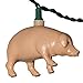 Kurt Adler UL 10-Light Pink Pig Light Set