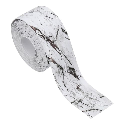 Image of PATIKIL Caulk Tape Waterproof Self Adhesive, PVC Toilet Caulking Sealant Strip Bathtub Caulk Sealing Strip Tape for Bathroom Kitchen Countertop, Ink Stone Pattern (1.5 Inch x 16.4 Ft)