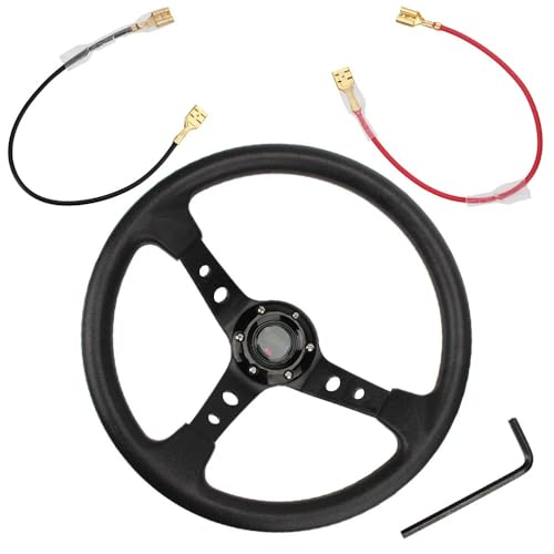 Volant de course 14 pouces pour voiture de sport et de drift universel