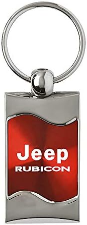 Au-TOMOTIVE GOLD Rectangular Wave Key Ring for Jeep Rubicon image 4