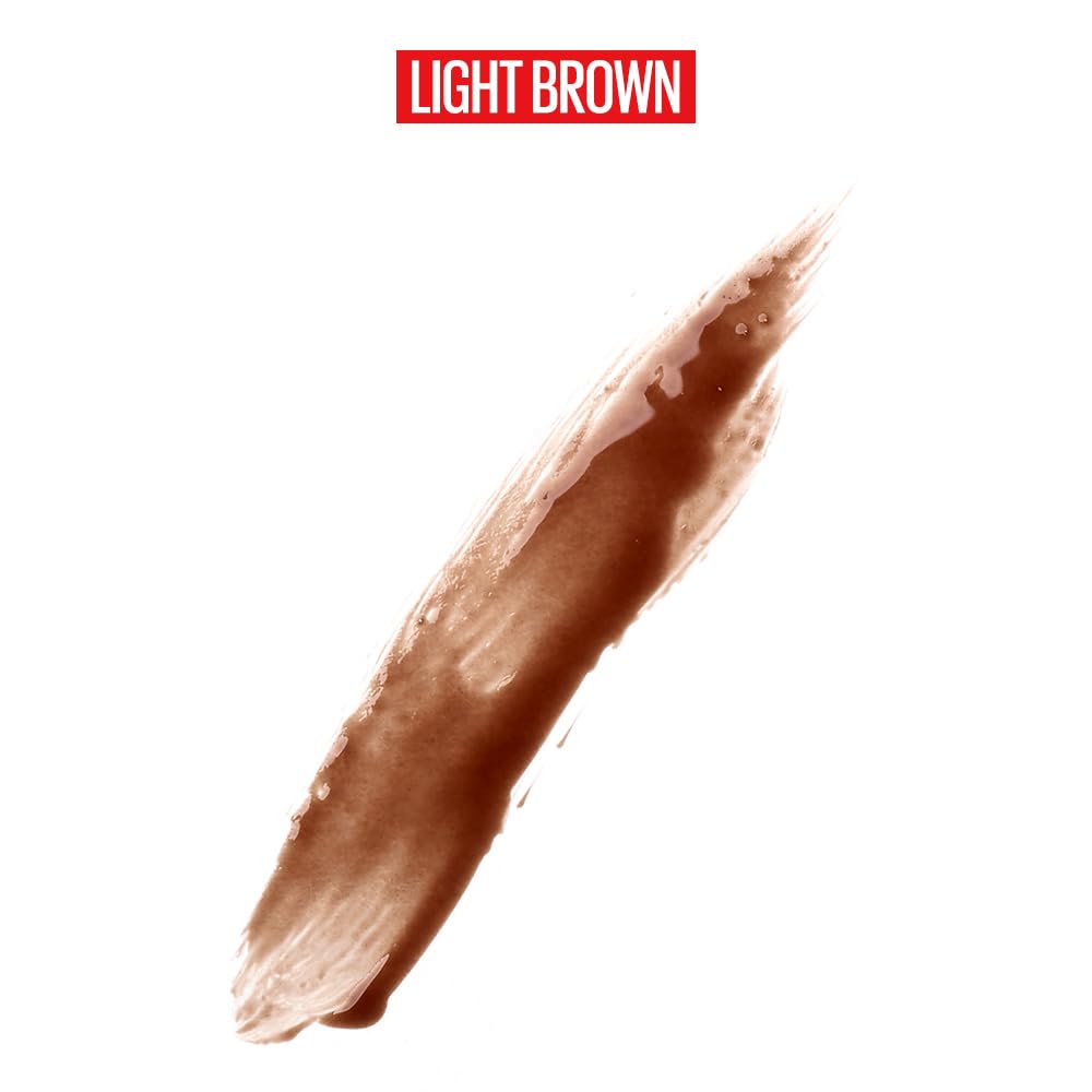 Maybelline New York Tattoo Brow Geçici Kaş Dövmesi, Açık Ton, 4.9 ml (2 paketi)