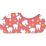 丸和貿易 ぽかぽかそっくす ショート アルパカ&フラワー サイズ:約W25 D3 H10 2003946-01