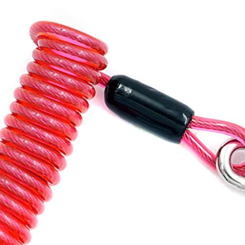 Lanyard de buceo elástico para evitar pérdidas de equipo con hebilla rápida 3
