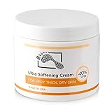 Urea 40% Foot Cream Callus Remover Thick Cracked Rough Dry Skin, Moisturizes & Rehydrates with Shea Butter & Aloe Vera for Feet, Elbows & Hands (1 Jar)