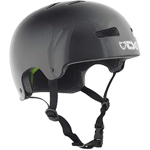 TSG Evolution Bike & Skate Helmet w/Snug Fit | for Cycling, BMX, Skateboarding, Rollerblading, Roller Derby, E-Boarding, E-Skating, Longboarding, Park Skating, Urban Cover