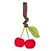 Apple Park Organic Cherry Stroller Toy - Red