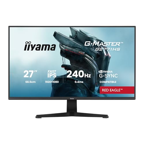 Monitor gaming de 240Hz Iiyama G-Master Red Eagle con panel Fast IPS de 0,4 ms para PC 2