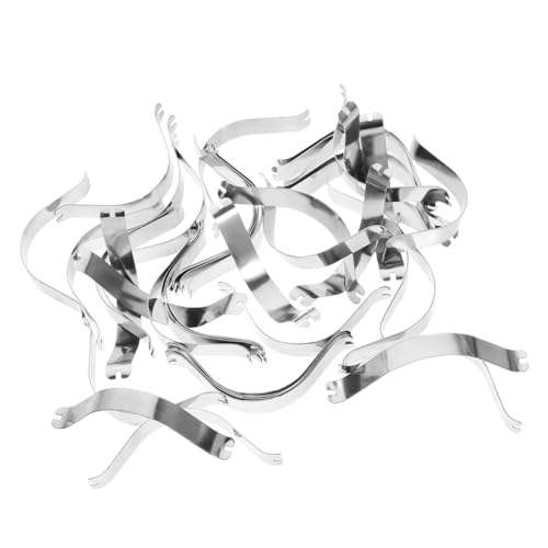 Image of GLEAVI 100pcs Spring Clip Picture Frame Hardware Clips Picture Frame Backing Fasteners for Easy Hanging and Display Homes Offices and Galleries